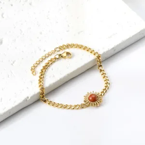 Coral Elaine Bracelet 17cm+3cm